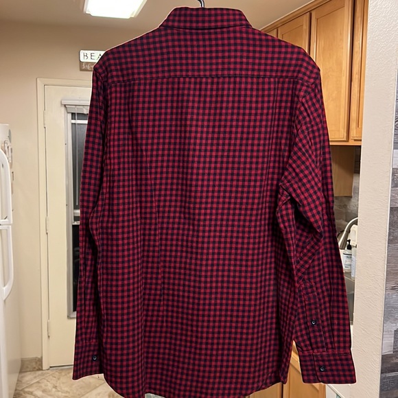 Red and Black Flannel Shirt - Picture 2 of 3